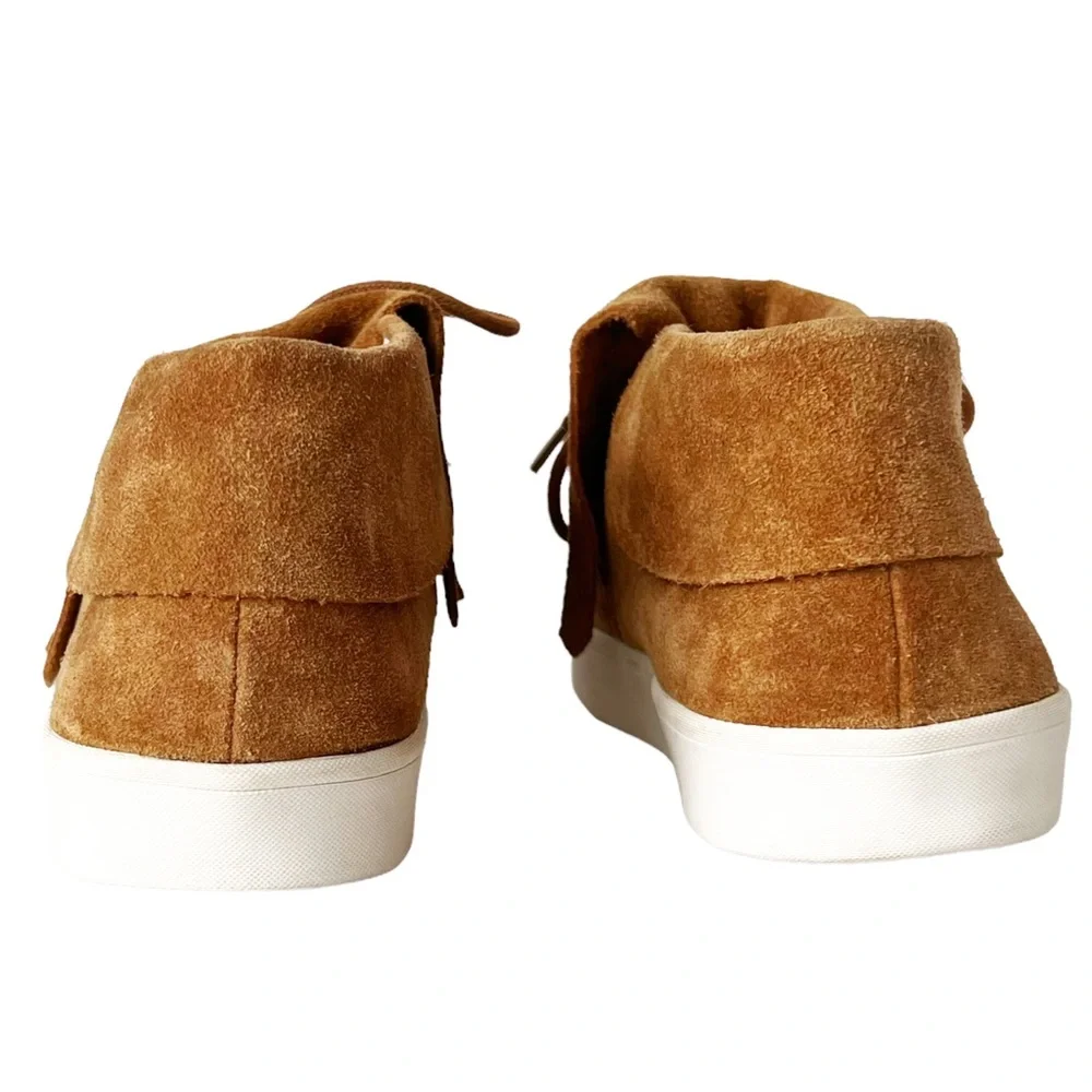 Derek Lam 10 Crosby Luca Suede Fringe Sneaker | 6 - Picture 7 of 11